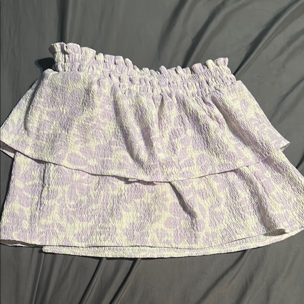 Old Navy Cream Bubble Mini Skirt